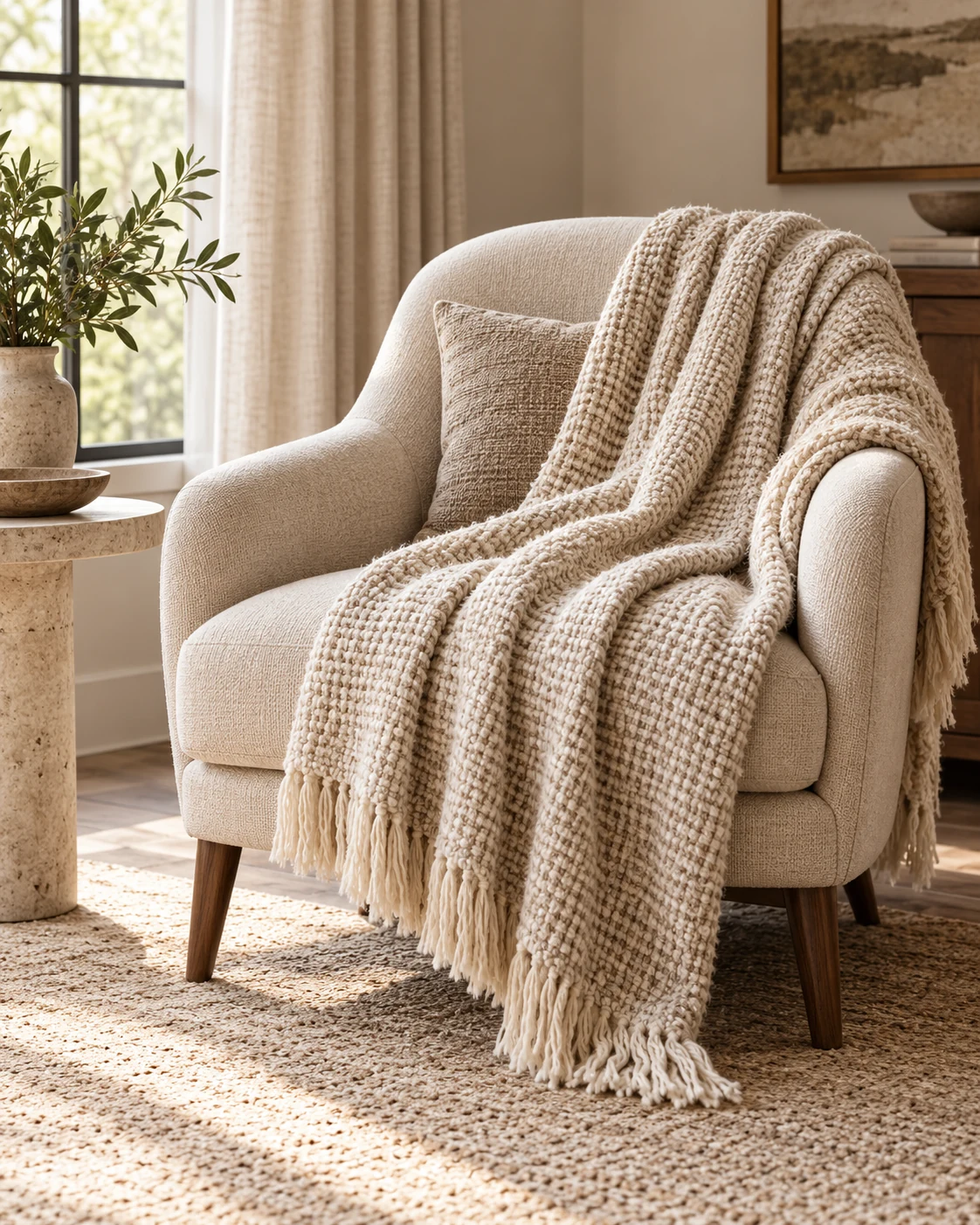 Neutral cotton textile